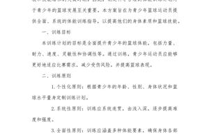 关于打篮球身体锻炼！！
